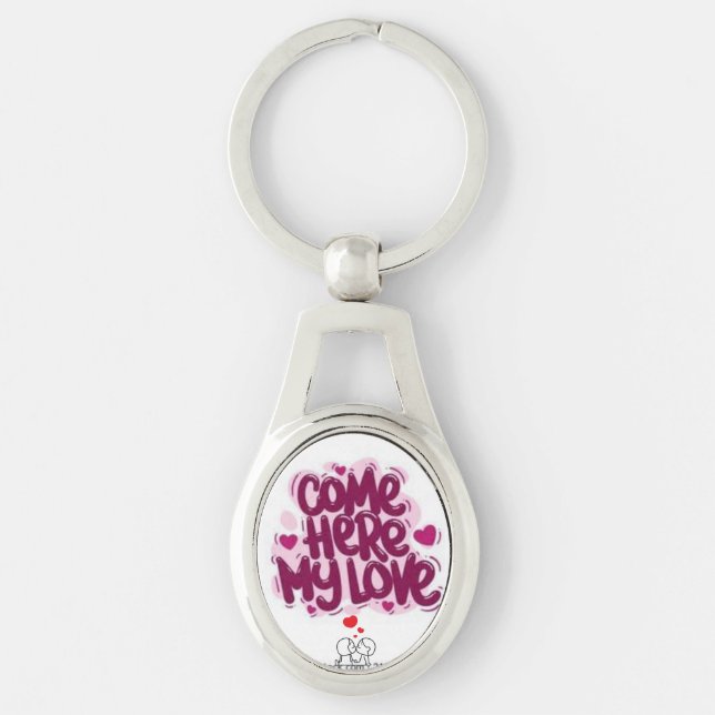 Liebe 💕 Schlüsselkette Schlüsselanhänger (Vorderseite)