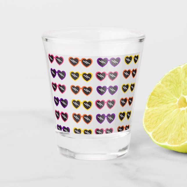 Liebe Schnapsglas (Vorderseite)