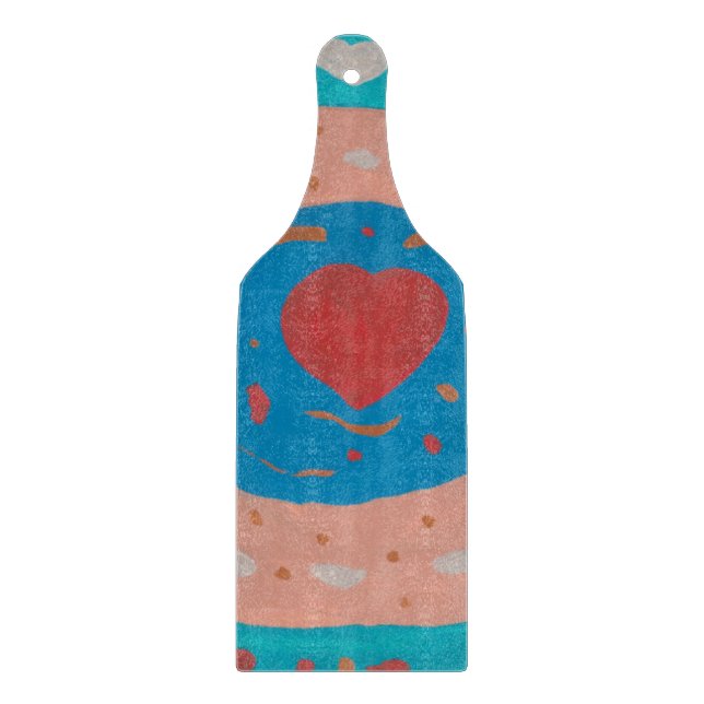 Liebe Schneidebrett (Vorderseite)