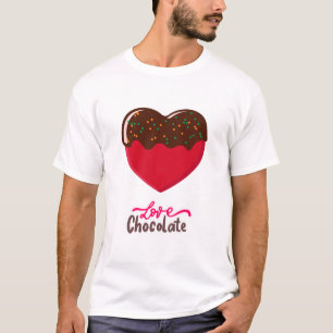 Liebe Schokolade T - Shirt