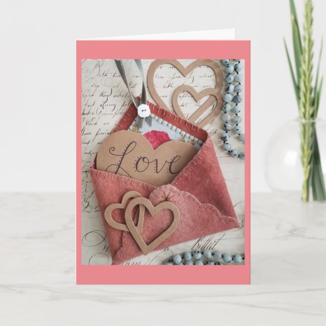 LIEBE *SCHÖN* WIRD SIE MICH VERHEIRATEN KARTE (Vorderseite)