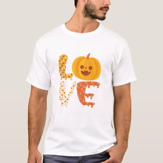 Liebe School Halloween Pumpkin Lehrerin Student Sc T-Shirt
