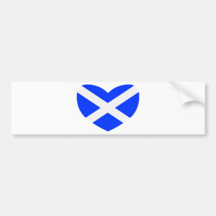 Liebe Schottland Autoaufkleber