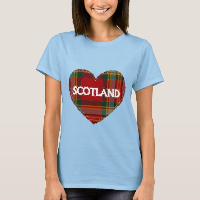 Liebe Schottland T-Shirt (Vorderseite)