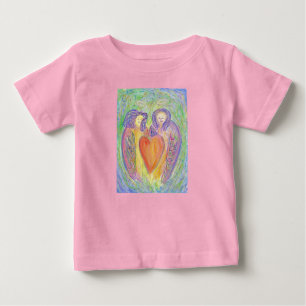 Liebe Schutzgeländer Herz Art Kid's T - Shirt