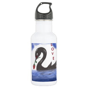 Liebe-Schwan-Wasser-Flasche Trinkflasche