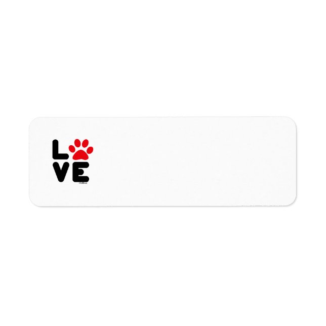 LIEBE - Schwarz/Rot (Vorne)