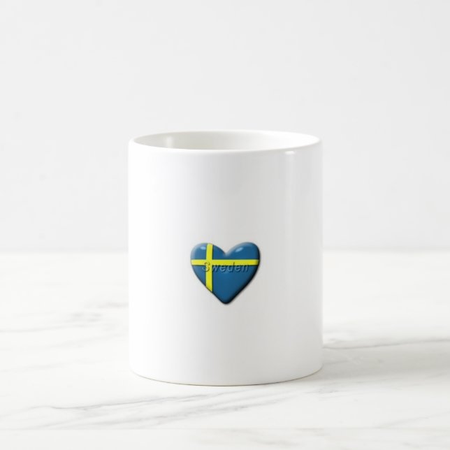 Liebe Schweden Tasse (Mittel)