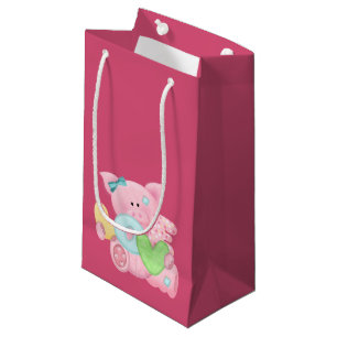 Liebe-Schwein-Geschenk-Tasche Kleine Geschenktüte