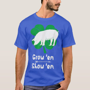 Liebe Schweine wachsen, Hähne, Tiere zeigen Bauer T-Shirt