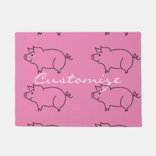 Liebe Schweinefleisch Thunder_Cove Fußmatte
