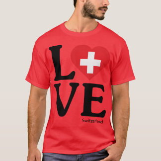 Liebe Schweiz lustig T-Shirt