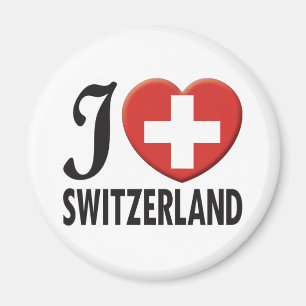 Liebe Schweiz Magnet