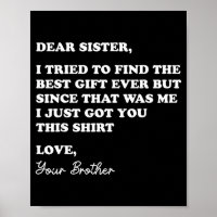 Liebe Schwester Zitat Lustiger Geschwister Humor W