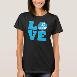 Liebe Schwimmen & Tauchen T-Shirt