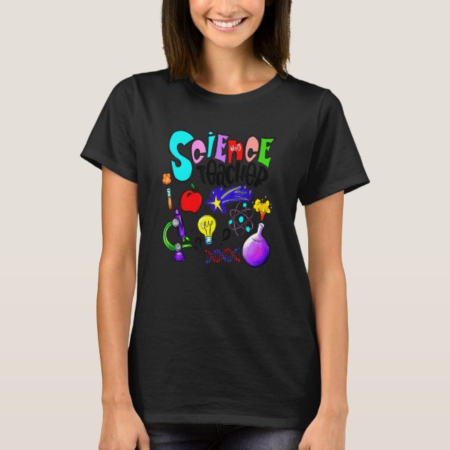 Liebe Science Life School Lehrer T-Shirt (Vorderseite)