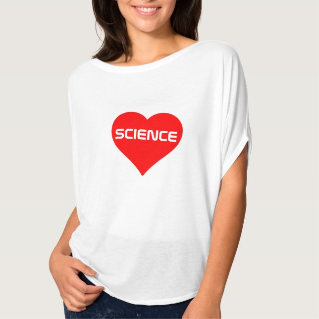 Liebe "Science" T - Shirt (Vorderseite)