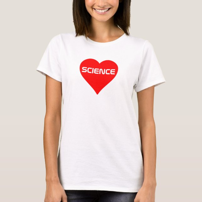 Liebe "Science" T - Shirt (Vorderseite)