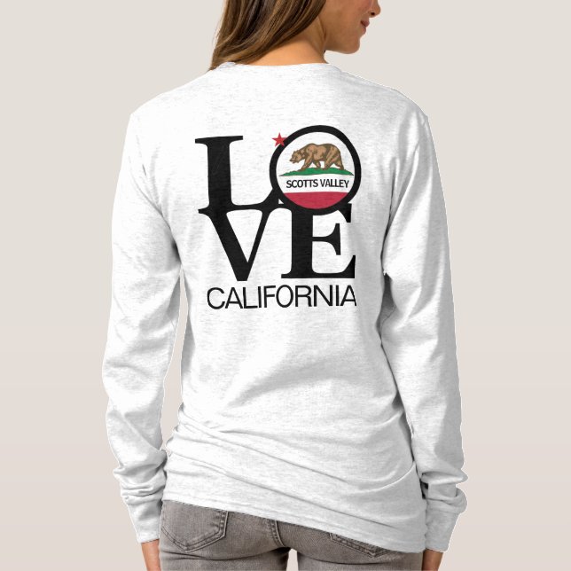 LIEBE Scotts Valley T-Shirt (Rückseite)