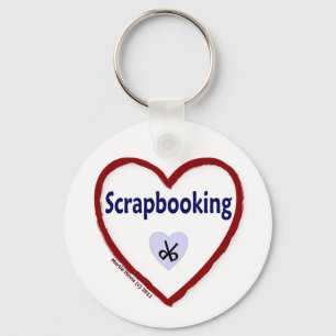 Liebe Scrapbooking Schlüsselanhänger