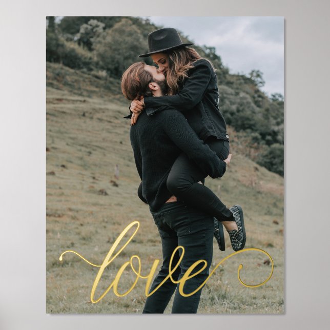 Liebe Script Couple Foliendrucke (Vorderseite)