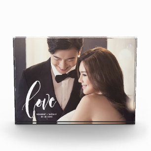 Liebe Script personalisierte Hochzeit Foto