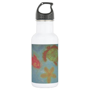 Liebe Sea Creatures Phat Farbtöne Gefärbte Krawatt Trinkflasche