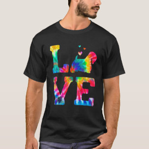Liebe Sealyham Terrier Gefärbte Krawatte Dog Mama T-Shirt
