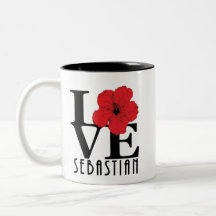 LIEBE Sebastian 11oz Roter Hibiskus