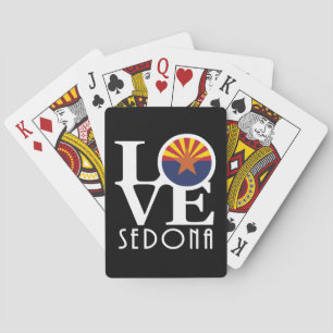 LIEBE Sedona Arizona Spielkarten