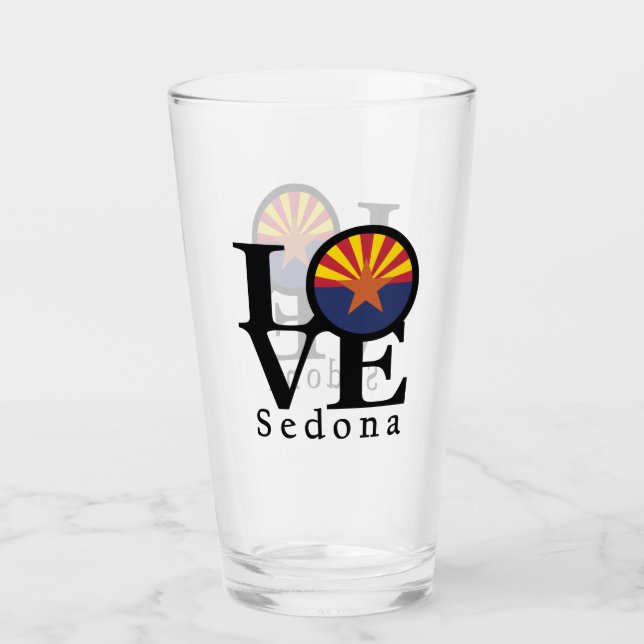 LIEBE Sedona Glas (Vorderseite)