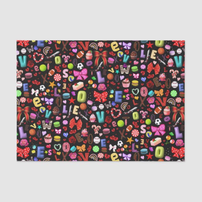 Liebe Seidenpapier (Vorderseite)