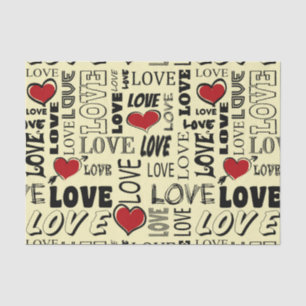 Liebe Seidenpapier