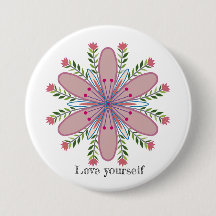 Liebe selbst Mandala Blume