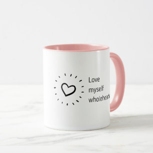Liebe selbst tasse