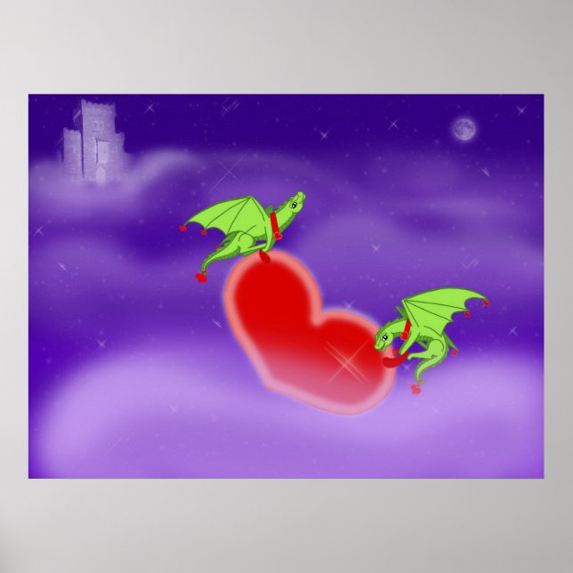 Liebe senden poster (Vorne)