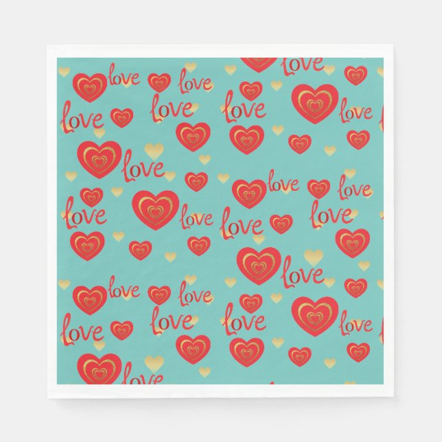 Liebe Serviette (Vorderseite)