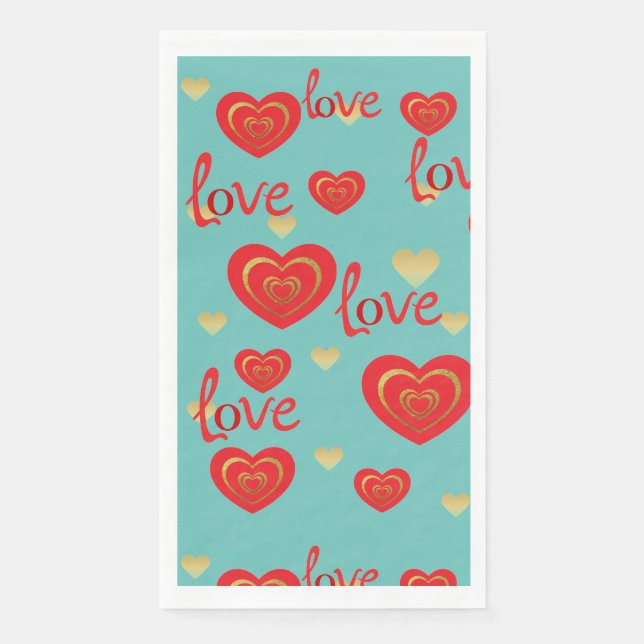 Liebe Serviette (Vorderseite)