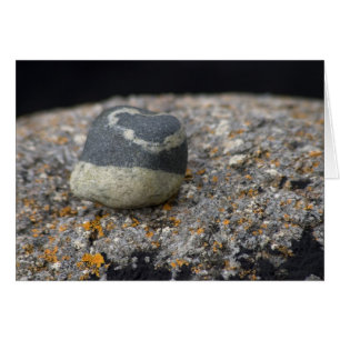 Liebe-Set im Stein. Karte durch cARTerART