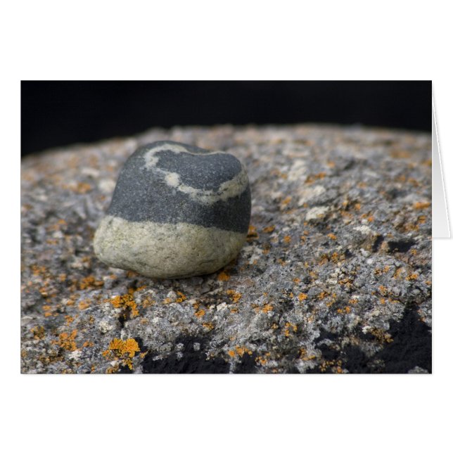 Liebe Set in Stone. Karte nach cARTerART (Vorderseite (Horizontal))