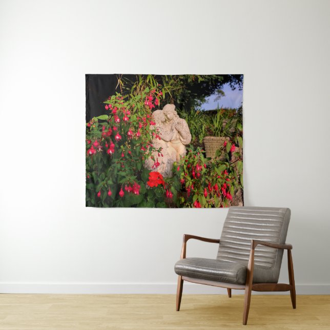 Liebe Set in Stone Wandteppich (Beispiel (Horizontal))