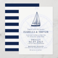 Liebe Set Segeln Wind Rose Schöne Hochzeit Einladu