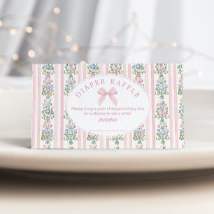 Liebe Shack Baby Bow Diaper Verlosung Begleitkarte