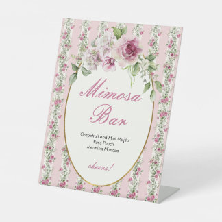 Liebe Shack Verlobte Brautparty Mimosa Bar Sockelschild