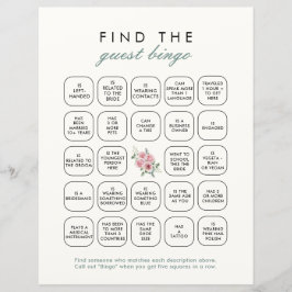 Liebe Shack Verlobte finden Sie das Bingo Game