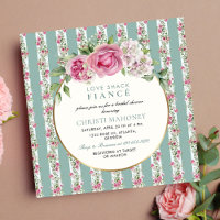 Liebe Shack Verlobte Floral Party Brautparty