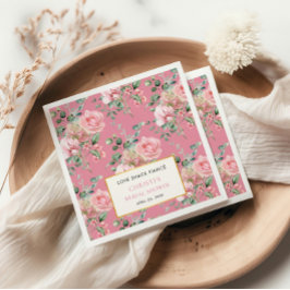 Liebe Shack Verlobte Garden Tea Party Brautparty Serviette