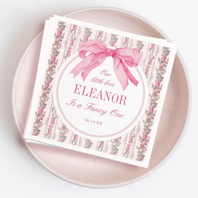 Liebe Shack Vintag Extravagant EIN Mädchen Geburts Serviette (Von Creator hochgeladen)