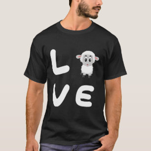 Liebe Sheep Design Funny Sheep T-Shirt
