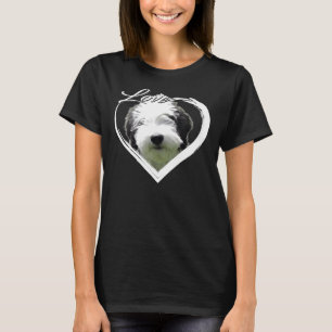 Liebe Sheepadoodle Old English Sheepdog + Poodle L T-Shirt
